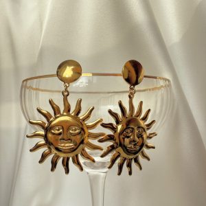 Boucles d&rsquo;oreilles Soleil