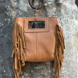 Sac Indiana cuir grainé petit modèle