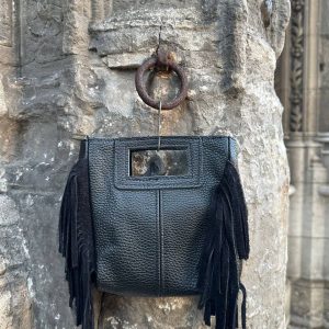 Sac Indiana cuir grainé petit modèle