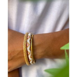 Bracelet Népalais Doré