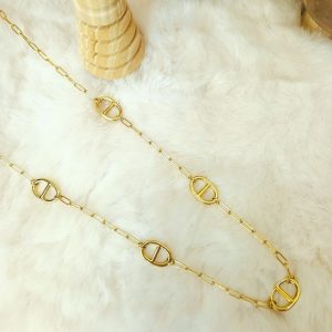 Sautoir Maille Marine