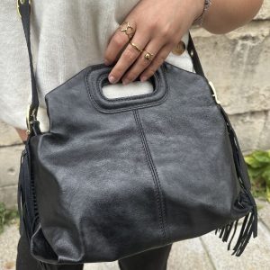 Le sac Lison cuir métallisé
