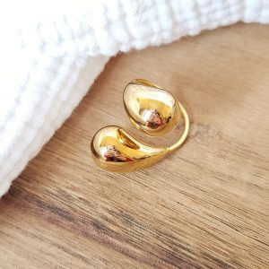 Bague Goutte Dorée