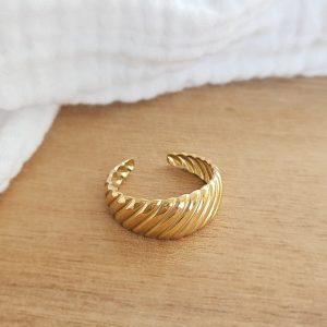 Bague à motif guimauve